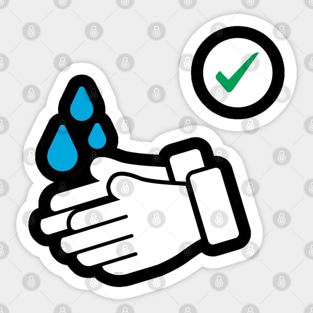 Wash Your hands Sticker by creative